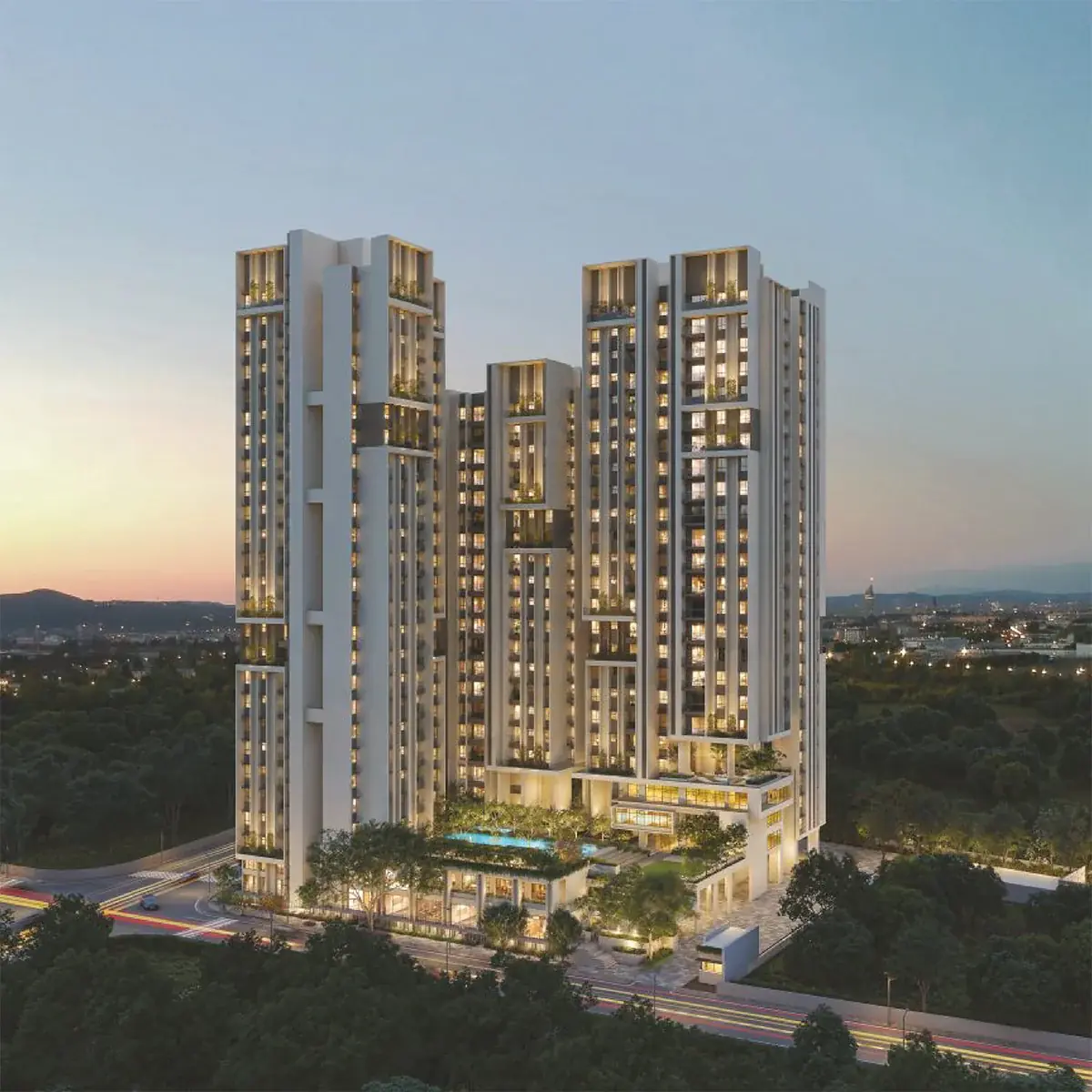 Rohan Adira Thane Tower Architecture in WEBP